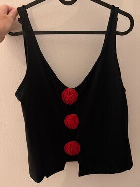 Reformation Rose Tank Top, Size L